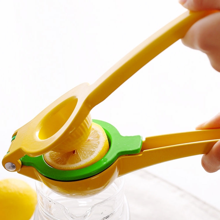 Máy vắt chanh thủ công hai lớp hợp kim nhôm LsCook, giao màu ngẫu nhiên, hợp kim nhôm