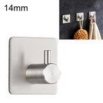 Móc treo trụ inox phòng tắm không khoan, kích thước: 14mm