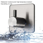 Móc treo trụ inox phòng tắm không khoan, kích thước: 14mm