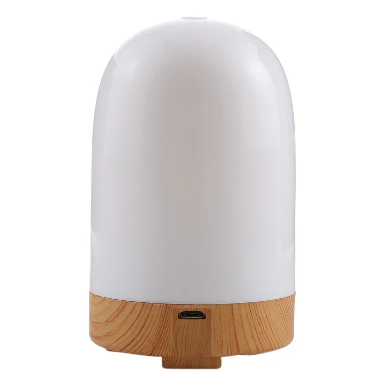 Máy tạo ẩm mini hình viên nang 5W có đèn nhiều màu, dung tích: 50ml, DC 5V, máy tạo ẩm hình viên nang