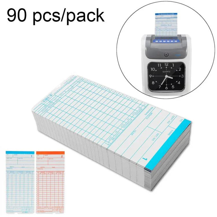 90 Thẻ Giấy Chấm Công, Thẻ Giấy Chấm Công