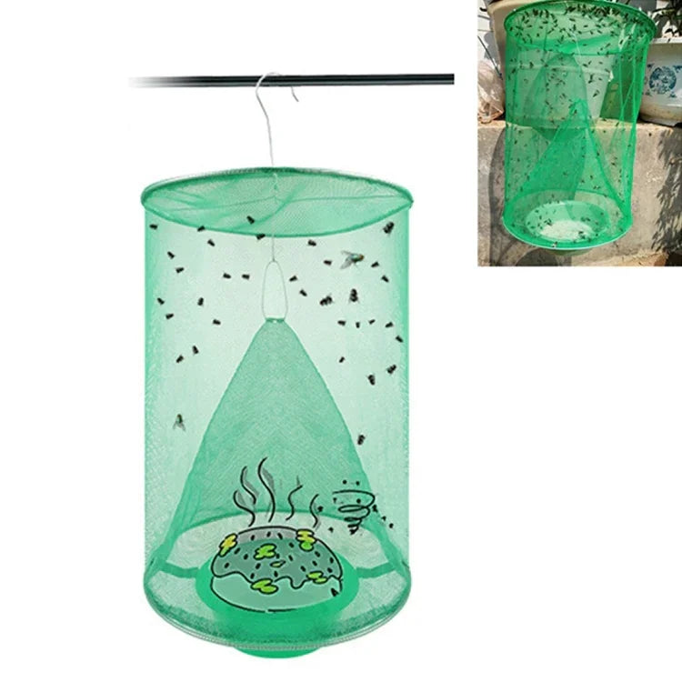 3 cái máy bắt ruồi tự động gấp gọn, lồng bắt ruồi cảm ứng, lồng bắt ruồi