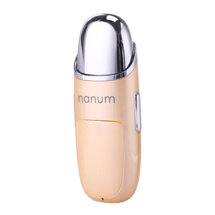Máy massage dưỡng ẩm làm đẹp da mặt Nanum Mini phun sương nước chăm sóc da / Bình xịt cồn tự động