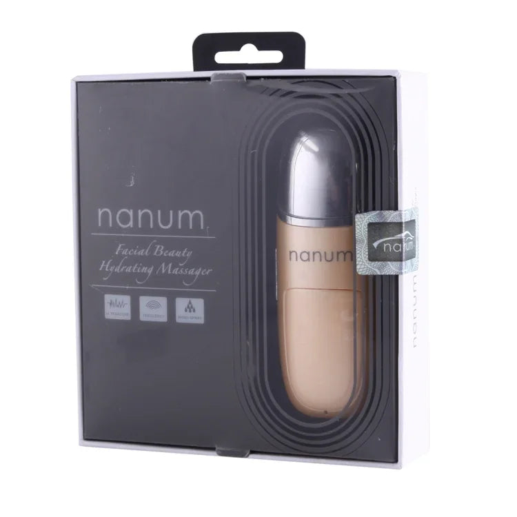 Máy massage dưỡng ẩm làm đẹp da mặt Nanum Mini phun sương nước chăm sóc da / Bình xịt cồn tự động
