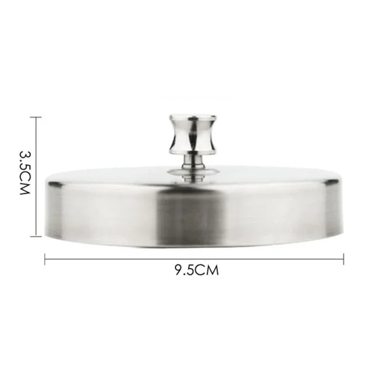 Khuôn thực phẩm nhà bếp bằng thép không gỉ, khuôn ép thịt hamburger, 1 chiếc 10356 thép không gỉ