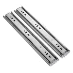 Thanh trượt ngăn kéo inox 3 đoạn 16 inch, không tiếng ồn, ray trượt bi, chiều dài: 40cm, 16 inch