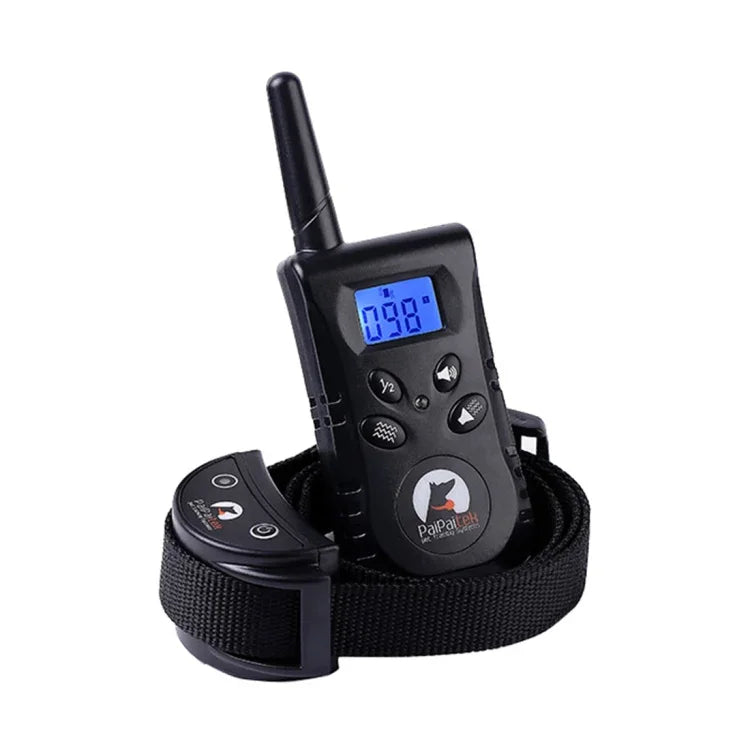 PD520V Hệ Thống Kiểm Soát Huấn Luyện Thú Cưng Vòng Cổ Chống Sủa Tự Động Cho Chó, PD520V Đen