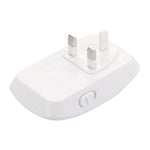Máy đuổi muỗi, chuột bằng sóng siêu âm điện tử có đèn LED, phích cắm UK, AC90V-250V, phích cắm UK