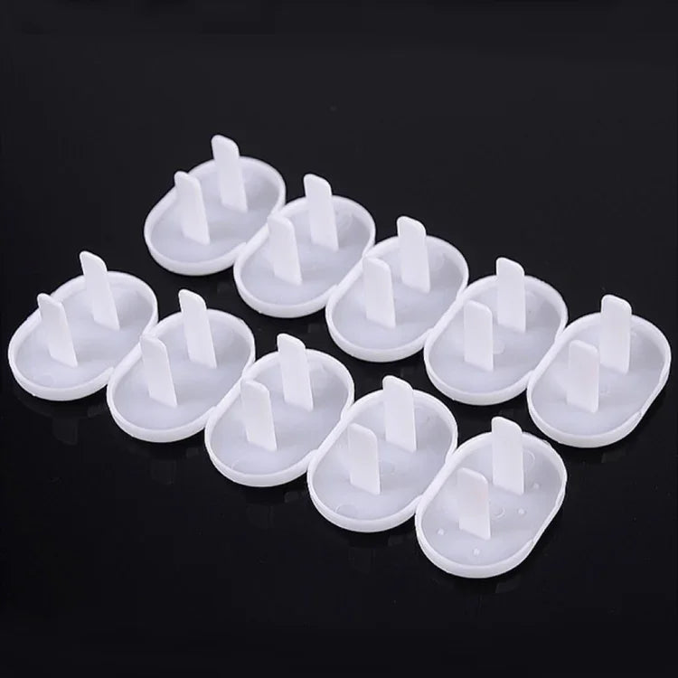 100 cái nắp bảo vệ ổ cắm điện 2 lỗ cho bé, bảo vệ an toàn cho phích cắm US, 100 cái 2 lỗ phích cắm US