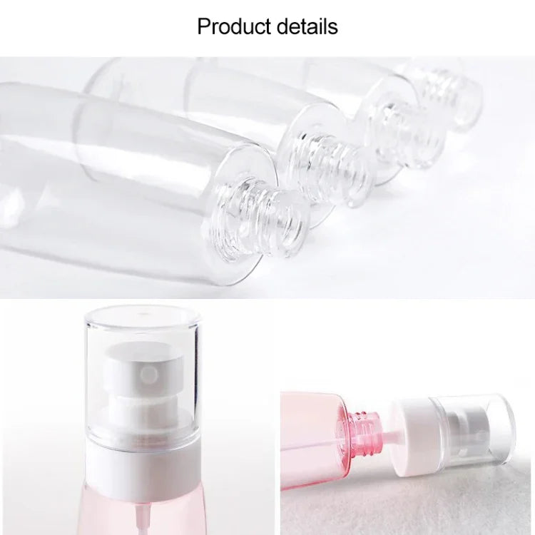 10 Cái Bình Phun Sương Tinh Dầu Nước Hoa Nhựa Có Thể Tái Sử Dụng Di Động Trong Suốt, 30ml, 30ml