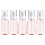 10 Cái Bình Phun Sương Tinh Dầu Nước Hoa Nhựa Có Thể Tái Sử Dụng Di Động Trong Suốt, 60ml, 60ml