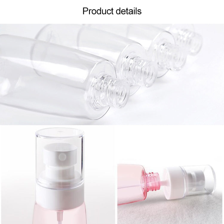 10 Cái Bình Phun Sương Tinh Dầu Nước Hoa Nhựa Có Thể Tái Sử Dụng Di Động Trong Suốt, 60ml, 60ml