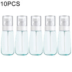 10 Cái Bình Phun Sương Tinh Dầu Nước Hoa Nhựa Có Thể Tái Sử Dụng Di Động Trong Suốt, 60ml, 60ml