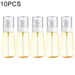 10 Cái Bình Phun Sương Tinh Dầu Nước Hoa Nhựa Có Thể Tái Sử Dụng Di Động Trong Suốt, 60ml, 60ml