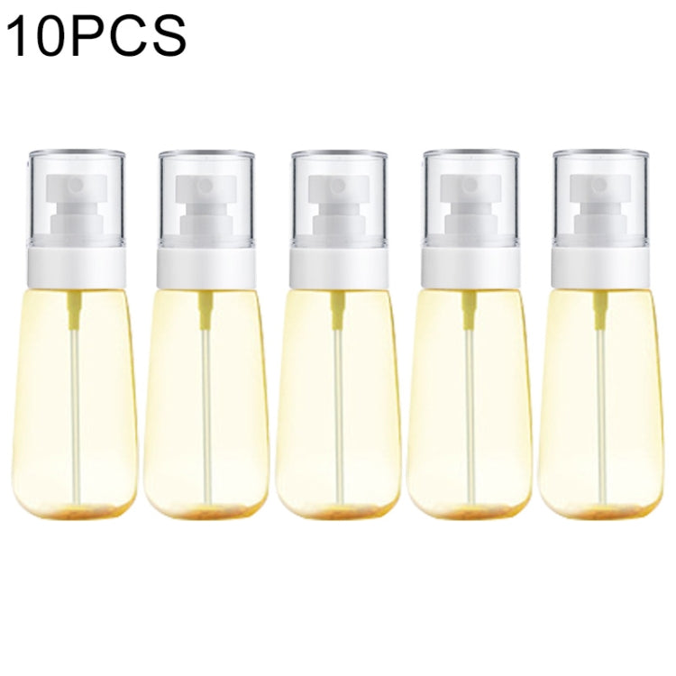 10 Cái Bình Phun Sương Tinh Dầu Nước Hoa Nhựa Có Thể Tái Sử Dụng Di Động Trong Suốt, 60ml, 60ml