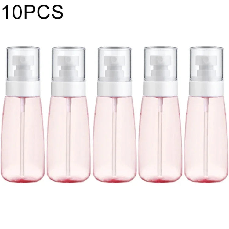10 Cái Bình Phun Sương Tinh Dầu Nước Hoa Nhựa Có Thể Tái Sử Dụng Di Động Trong Suốt, 100ml, 100ml