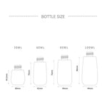 10 Cái Bình Phun Sương Tinh Dầu Nước Hoa Nhựa Có Thể Tái Sử Dụng Di Động Trong Suốt, 100ml, 100ml