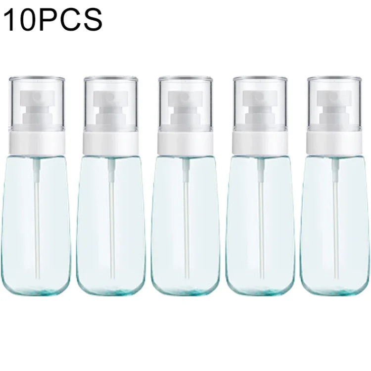 10 Cái Bình Phun Sương Tinh Dầu Nước Hoa Nhựa Có Thể Tái Sử Dụng Di Động Trong Suốt, 100ml, 100ml