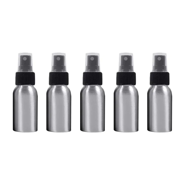 Chai Nhôm Xịt Sương Mịn Thủy Tinh Có Thể Tái Sử Dụng, 50ml, 50ml