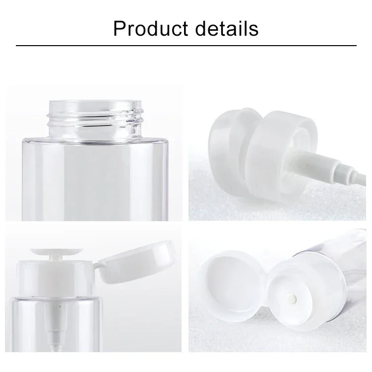 Chai Nhựa Rỗng Có Bơm Đẩy Chất Lỏng Di Động, 150ml, 150ml