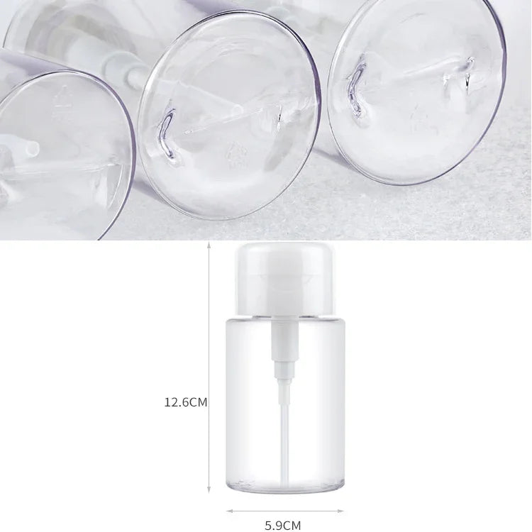 Chai Nhấn Bơm Đẩy Chất Lỏng Bình Nhựa Rỗng Đựng, 200ml, 200ml