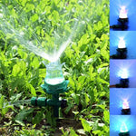 Đầu phun nước tự động phát sáng LED cho sân cỏ, vòi tưới nước ngoài trời cho sân vườn, vòi phun sân cỏ LED