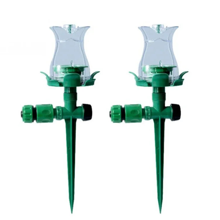 Đầu phun nước tự động phát sáng LED cho sân cỏ, vòi tưới nước ngoài trời cho sân vườn, vòi phun sân cỏ LED