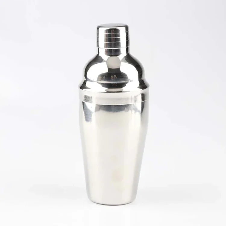 Bộ dụng cụ bình lắc rượu vang cocktail thép không gỉ 12 trong 1 kèm túi vải, Boston 800600M
