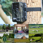 Camera săn bắn an ninh Suntek HC-800A 8MP LCD 2.0 inch chống nước có tầm nhìn ban đêm IR, góc rộng 120 độ, HC-800A