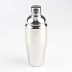 Bộ dụng cụ shaker cocktail inox 14 trong 1 kèm giá tre, dung tích: 750ml, 750ml, tre