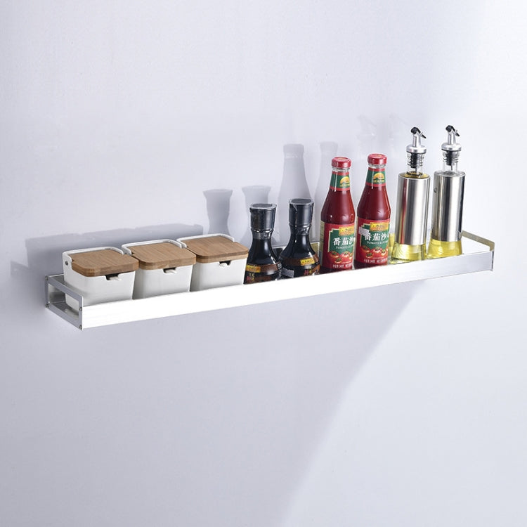 Giá treo tường đa năng nhà bếp 60cm để đựng gia vị, 60cm (bạc)