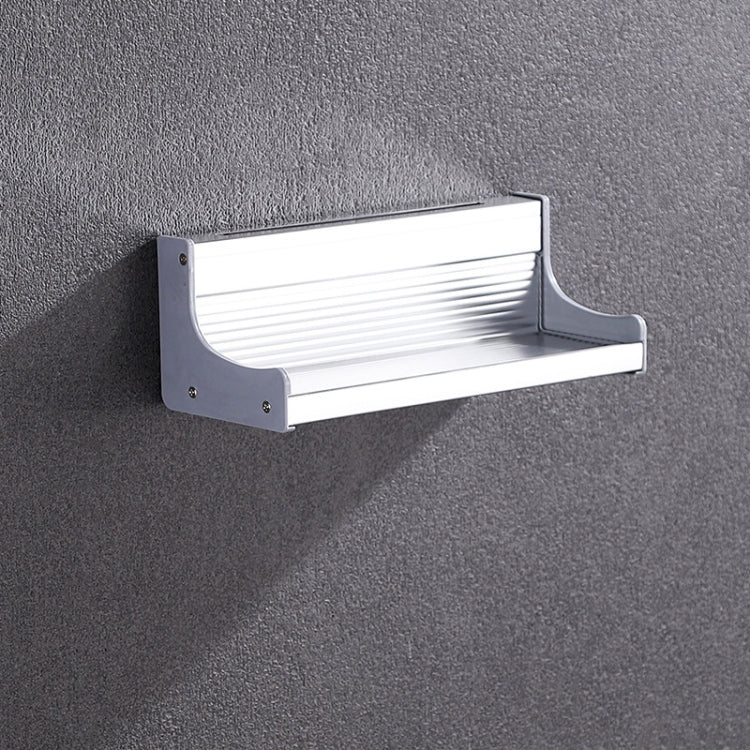 Giá đựng gia vị đa năng bằng nhôm gắn tường có lỗ đục, dài 30cm