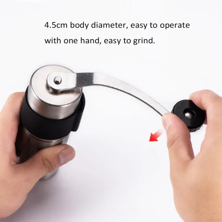 Máy xay cà phê tay quay thủ công bằng thép không gỉ dạng côn, Dung tích: 30g, Dung tích: 30g