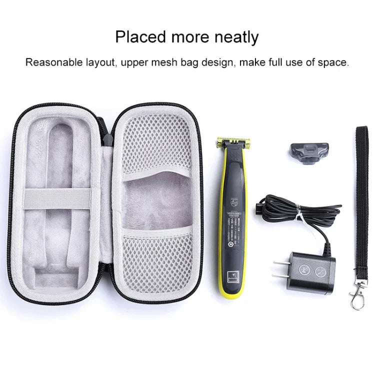 Túi đựng dao cạo chống sốc EVA di động có dây cho Philips OneBlade, dành cho Philips OneBlade