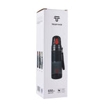 Bình nước du lịch có nắp bật Teloy TNY-9601 650ML, nhiệt độ sử dụng: -20 ~ 120 độ C, TNY-9601 (Xám đậm + Đỏ)