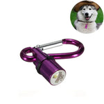 Mặt dây đèn LED nhấp nháy an toàn bằng nhôm cho thú cưng, Dây treo cho chó/mèo, Giao màu ngẫu nhiên, Đèn nhấp nháy ban đêm