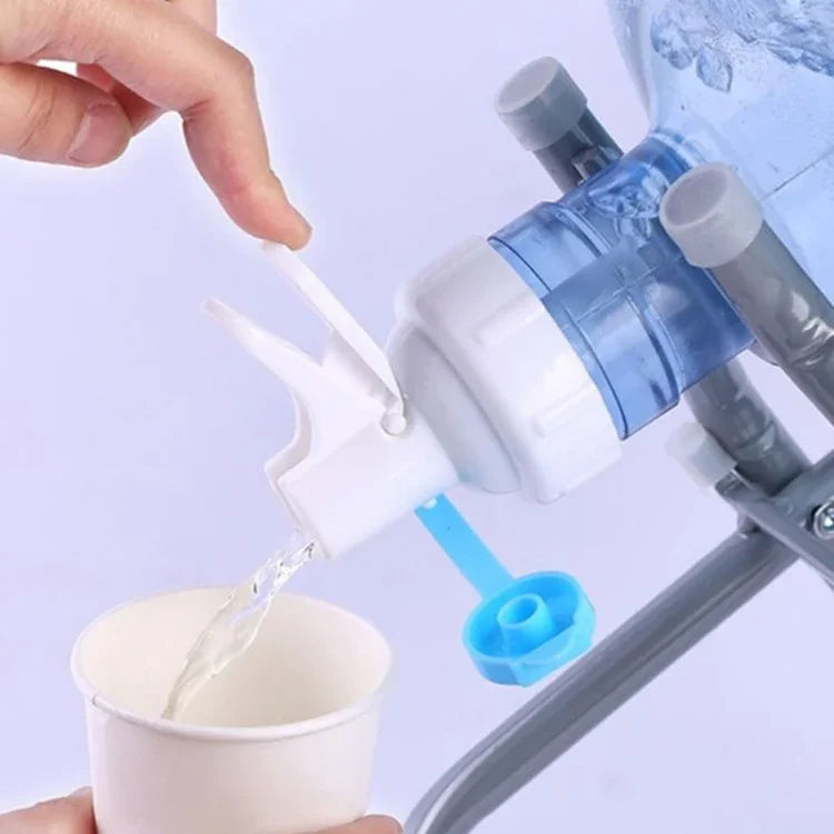 Van vòi bình nước PP cho bình nắp vương miện 55mm có nắp chống bụi, Van vòi bình nước