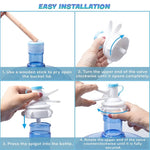 Van vòi bình nước PP cho bình nắp vương miện 55mm có nắp chống bụi, Van vòi bình nước