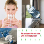 Van vòi bình nước PP cho bình nắp vương miện 55mm có nắp chống bụi, Van vòi bình nước