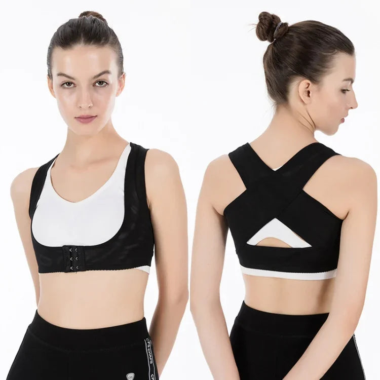 Đai chỉnh tư thế vai siêu mỏng cho nữ, đai chỉnh hình ôm sát, Size: L, L