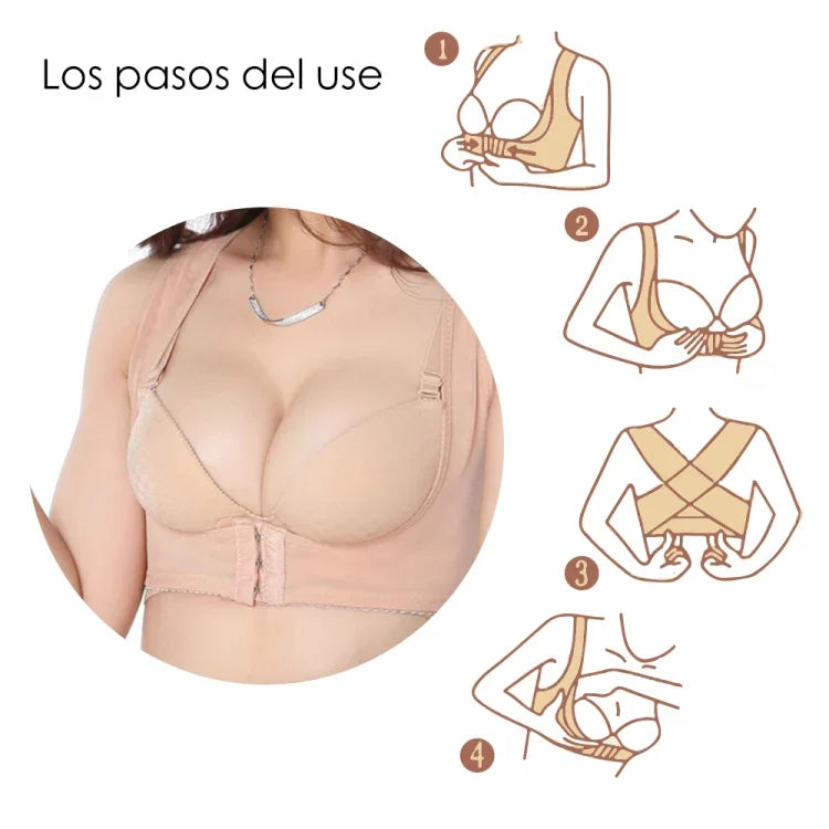 Đai chỉnh tư thế vai siêu mỏng cho nữ, đai chỉnh hình ôm sát, Size: XXL, XXL