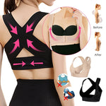 Đai chỉnh tư thế vai siêu mỏng cho nữ, đai chỉnh hình ôm sát, Size: XXL, XXL