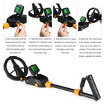 Máy Dò Kim Loại Ngầm MD1008A Đồ Chơi Trẻ Em Có Màn Hình LCD, Phạm Vi Đo: 10cm, MD1008A