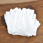 12 Pairs Pure Cotton Working Gloves, Medium Thick Size：Free Size, Medium Thick, Size：Free Size