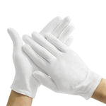 12 đôi găng tay làm việc bằng cotton nguyên chất, dày, kích thước: XL, dày, kích thước: XL