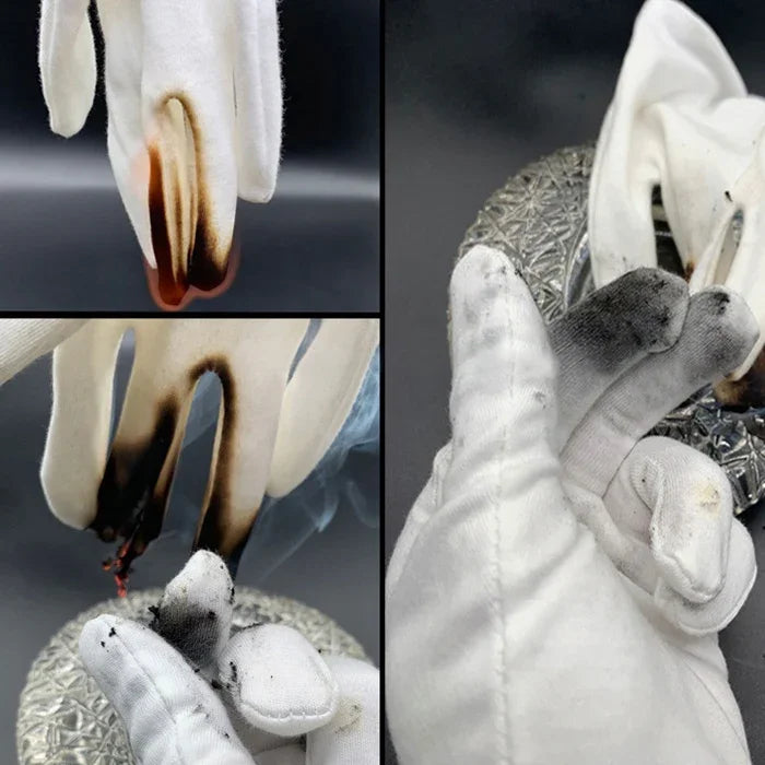 12 đôi găng tay bảo hộ lao động, cotton hai mặt, cotton hai mặt