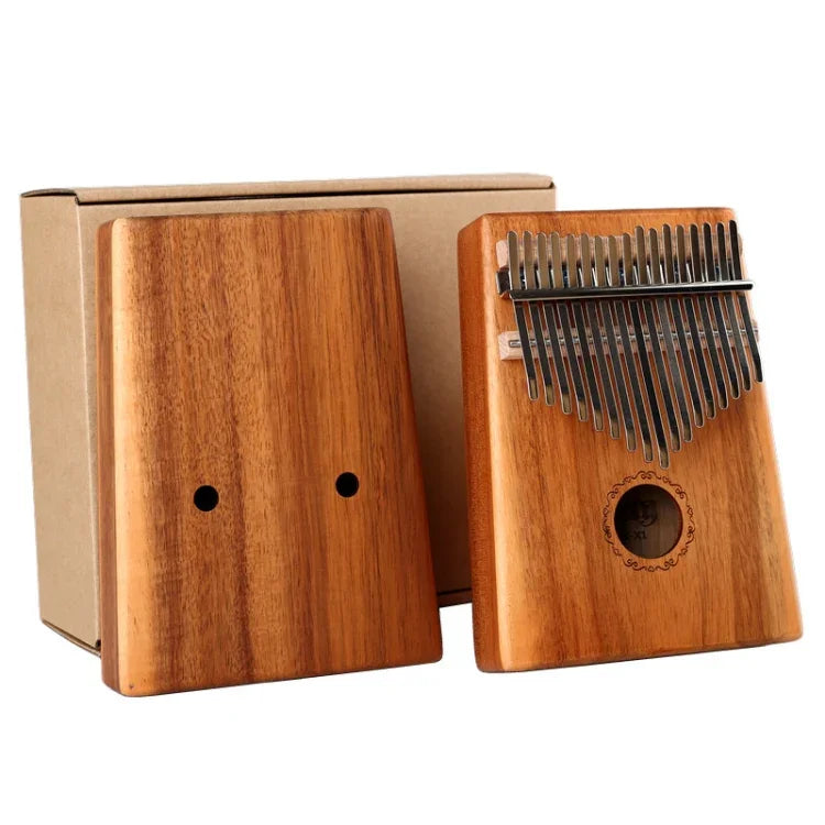 Đàn Kalimba Ngón Tay 17 Âm Gỗ Acacia Đơn, Đàn Kalimba Ngón Tay Gỗ Acacia