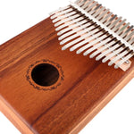 Đàn Kalimba Ngón Tay 17 Âm Gỗ Acacia Đơn, Đàn Kalimba Ngón Tay Gỗ Acacia