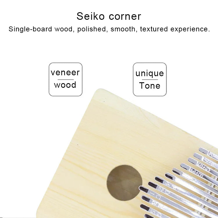 Đàn Kalimba 17 nốt, đàn ngón tay Kalimba cho trẻ em tự làm, Đàn Kalimba ngón tay