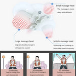 Máy mát-xa rung sưởi cổ, vai, lưng, sạc USB